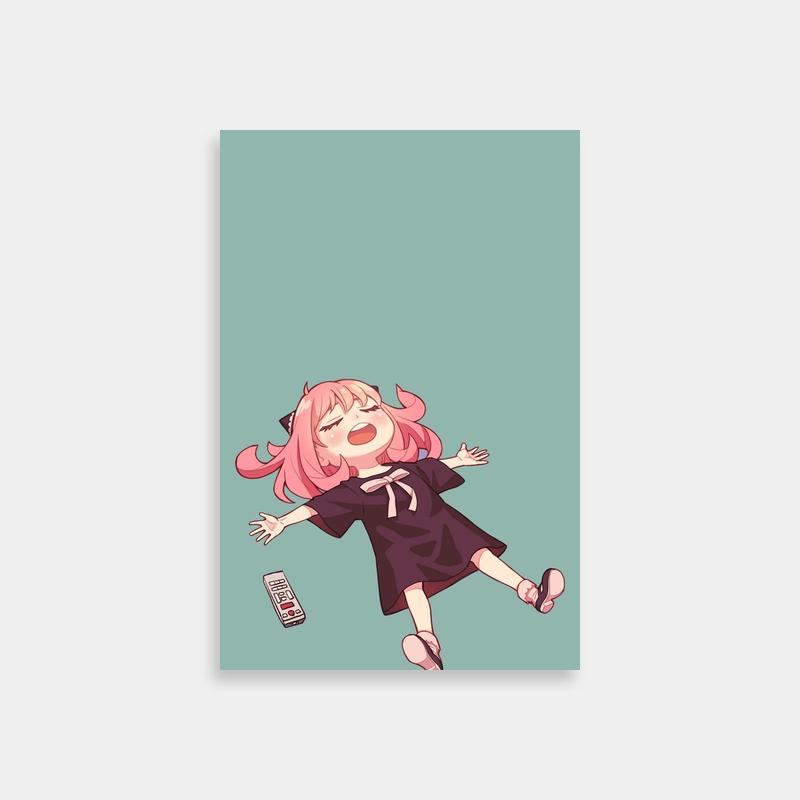 Anya Forger Spy x Family Anime Poster - Cute & Funny Art