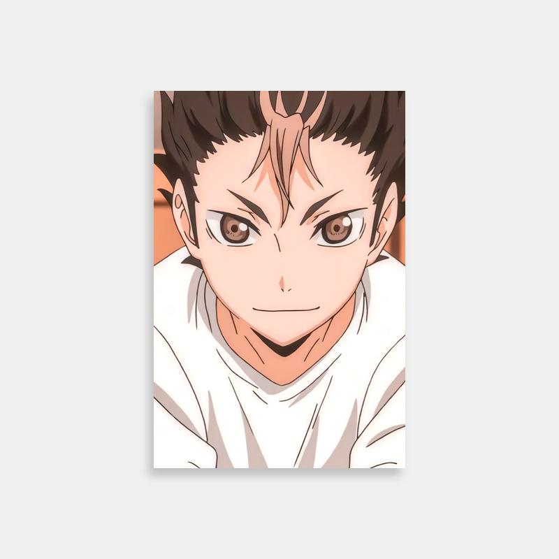 Nishinoya Yuu Haikyuu Character Portrait Poster