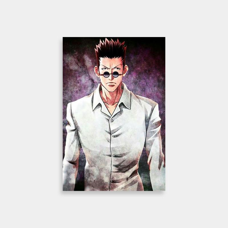 Leorio Paradinight Glasses Poster - Hunter x Hunter Character Art