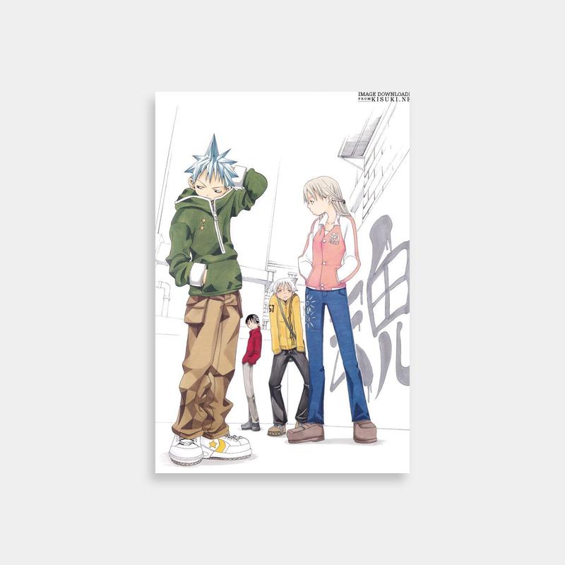 Maka Albarn Soul Eater Graffiti Wall Anime Poster