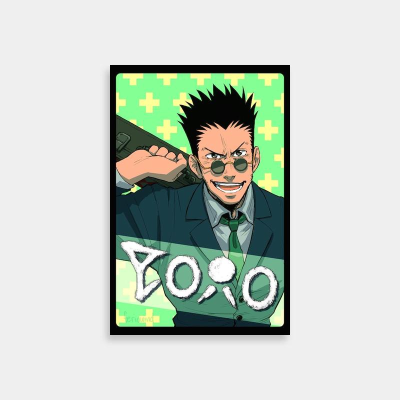 Leorio Paladinight Poster - Hunter x Hunter Anime Art