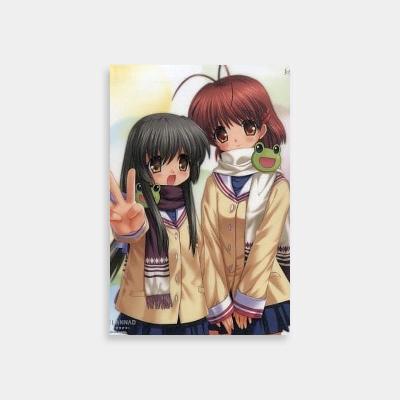 Fuuko Ibuki and Nagisa Furukawa Poster - Clannad