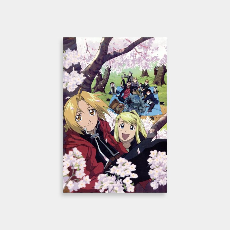 Winry Rockbell Fullmetal Alchemist Poster - Blonde Hair & Scenic Background