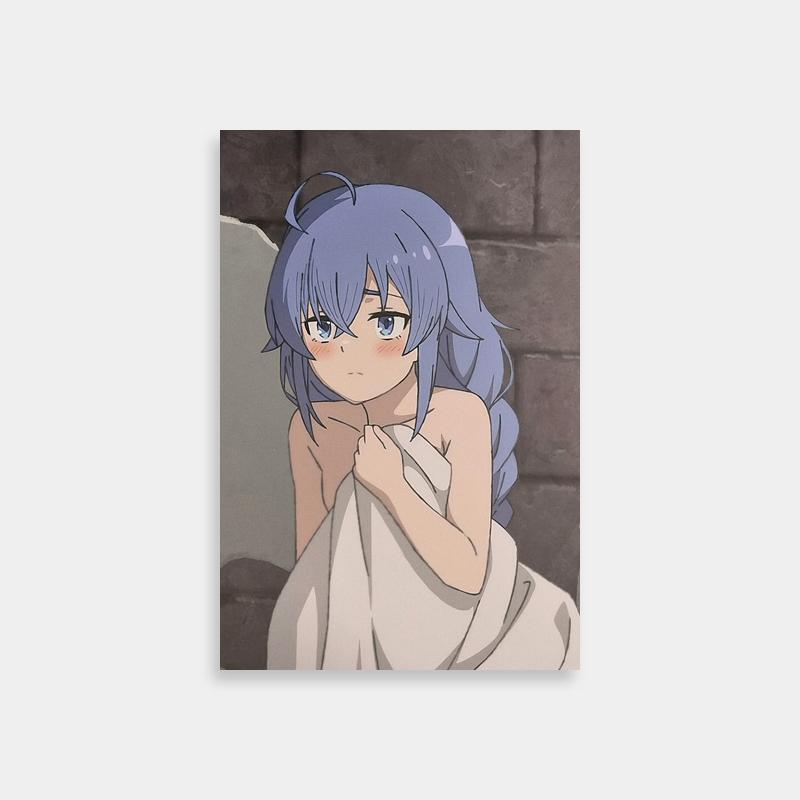 Roxy Migurdia Mushoku Tensei Blue-Haired Character Poster