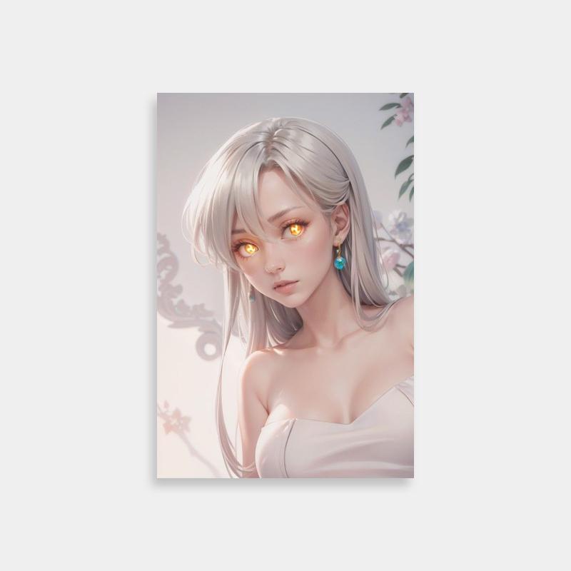 Elizabeth Liones Seven Deadly Sins Poster - Blonde-Haired Anime Character Art