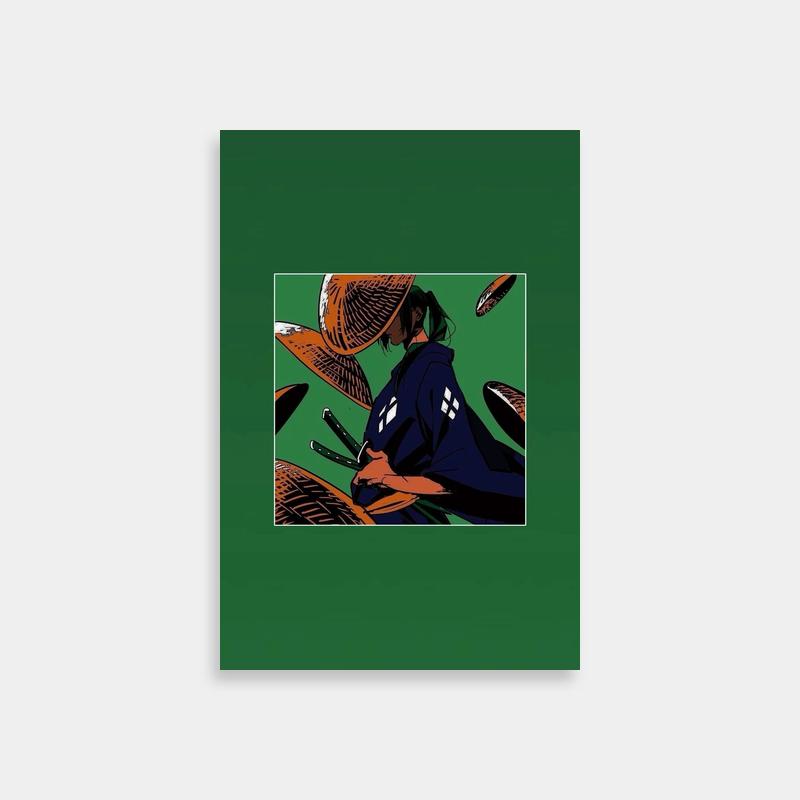 Jin Poster - Samurai Champloo Character Art
