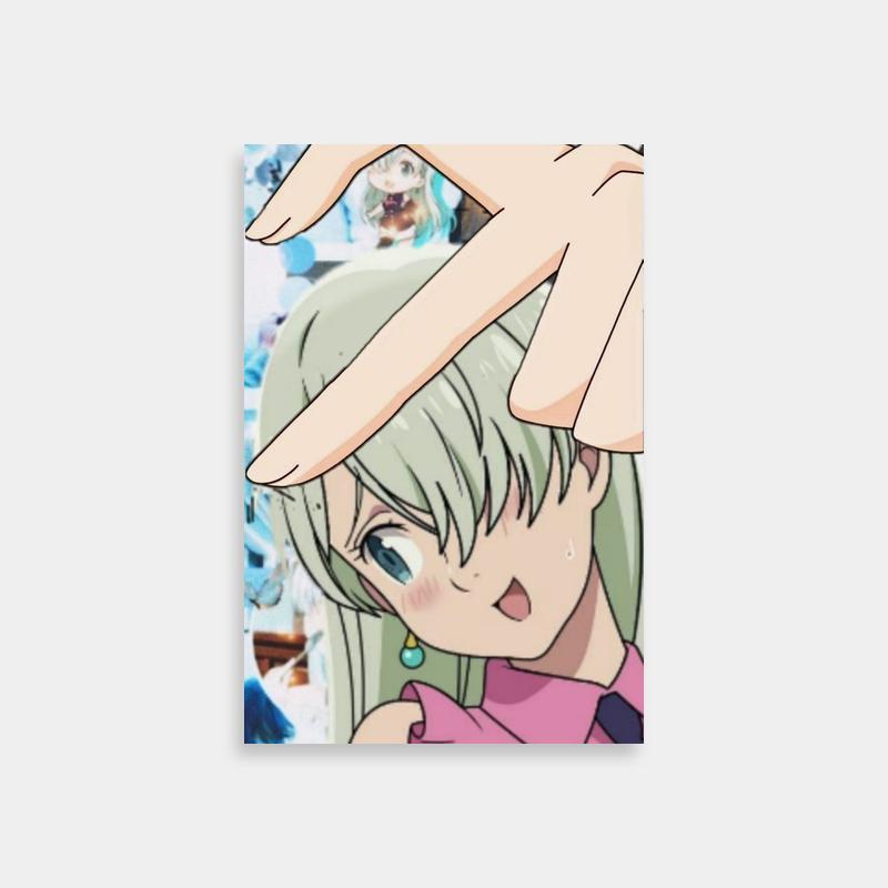 Elizabeth Liones and Elaine Poster - Seven Deadly Sins Wall Art