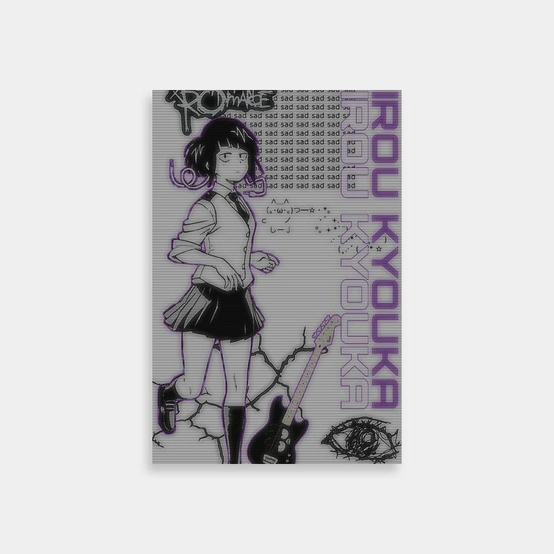 Kyoka Jiro My Hero Academia Poster - Guitar Art Print