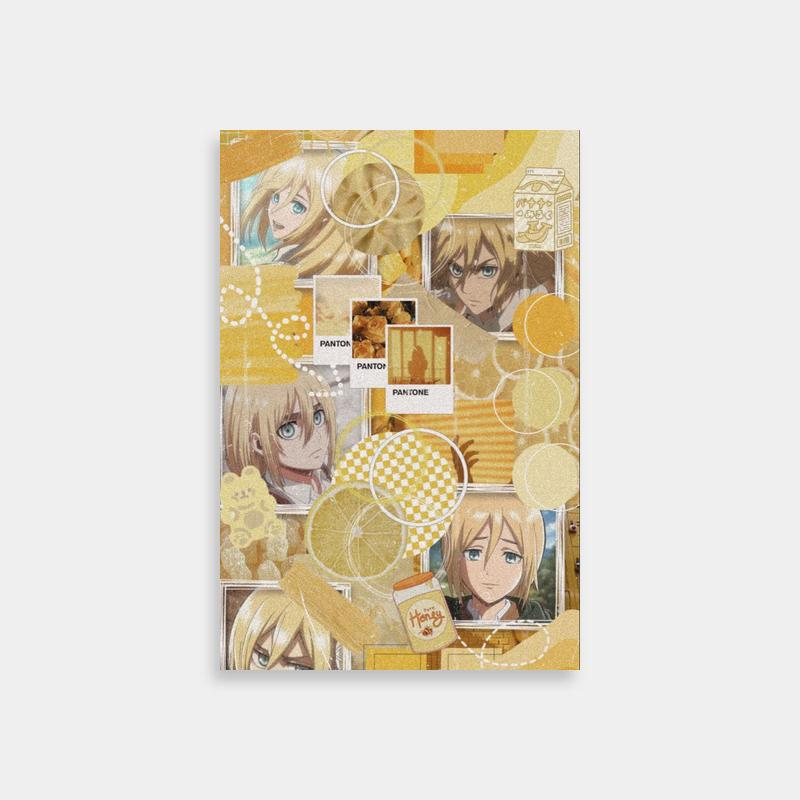 Attack on Titan Historia Reiss Collage Poster - Anime Wall Art