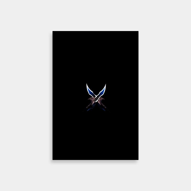 Bellion Poster - Solo Leveling Bird Art