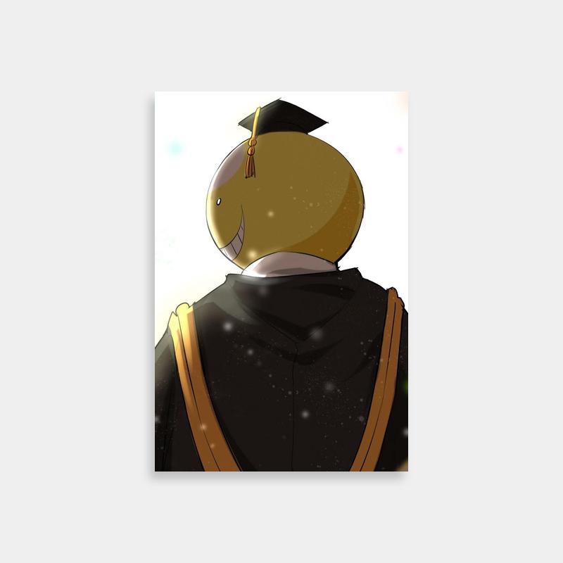 Koro-Sensei Graduation Poster - Assassination Classroom Art