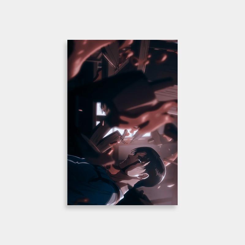 Kenny Ackerman Attack on Titan Reaching Art Print