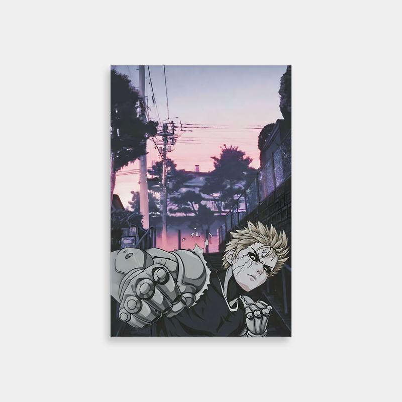 Genos One Punch Man Poster - Official Anime Art