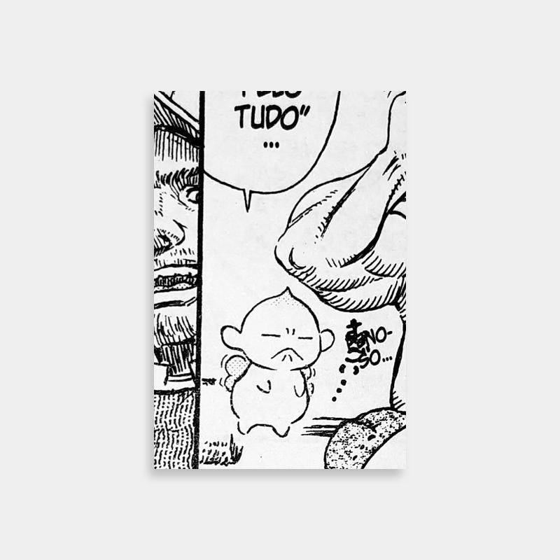 Puck Berserk Vintage Comic Strip Poster