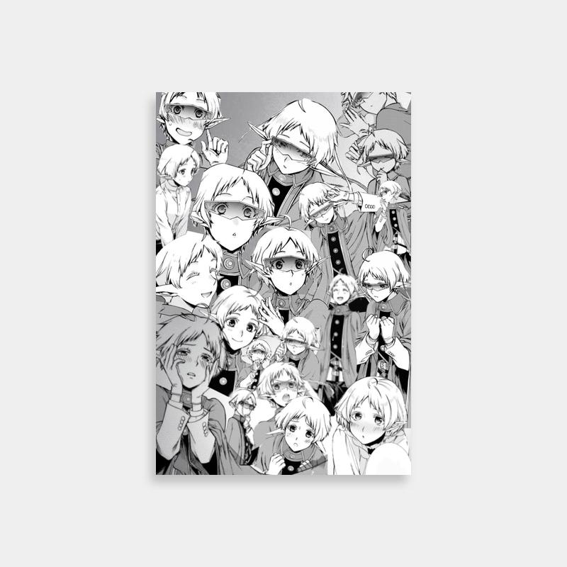 Sylphiette Mushoku Tensei Anime Group Poster