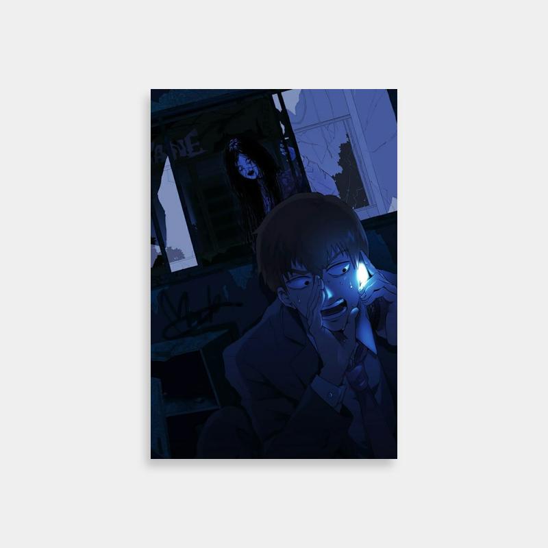 Reigen Arataka Mob Psycho 100 Art Print - Anime Character Poster