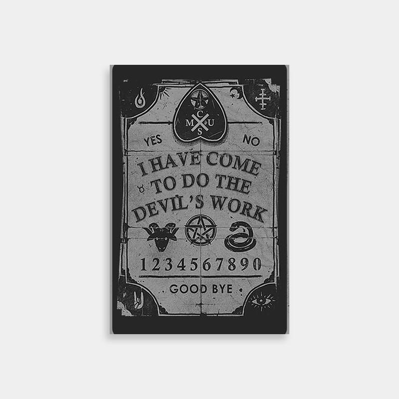Witch of the Waste Howl's Moving Castle Gothic Sign