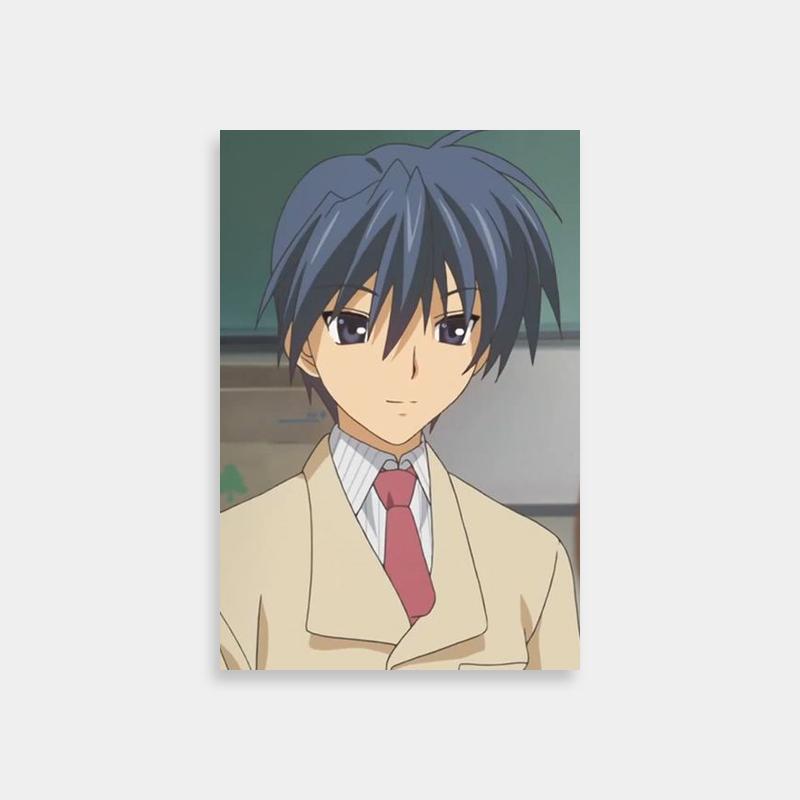 Tomoya Okazaki Clannad Formal Suit Poster