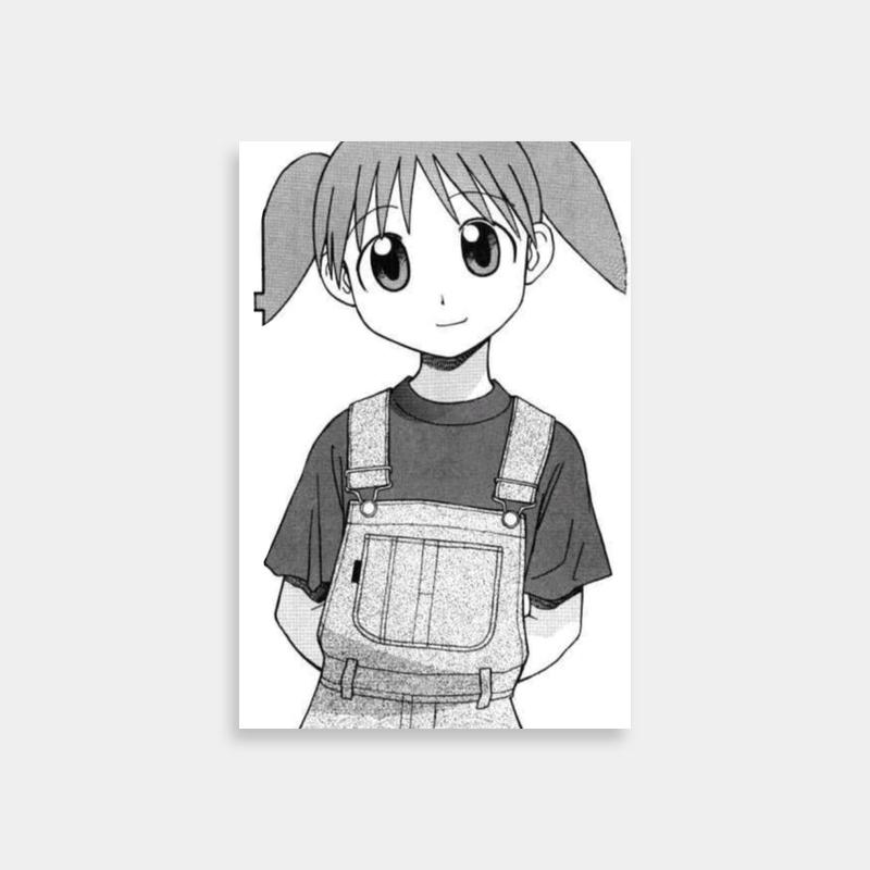 Chiyo Mihama Azumanga Daioh Outfit Poster - Anime Character Art