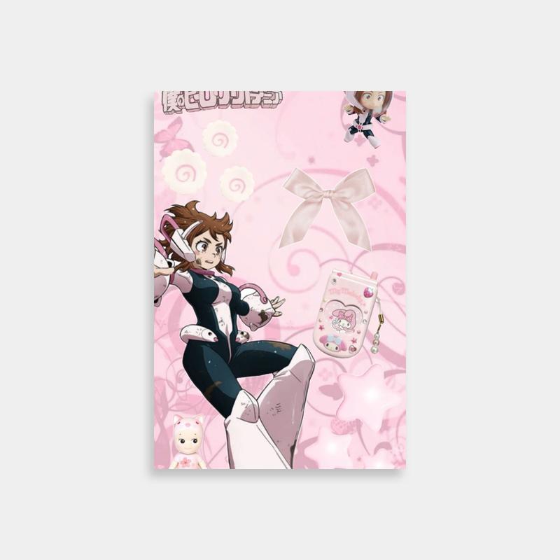 Ochaco Uraraka My Hero Academia Flying Poster