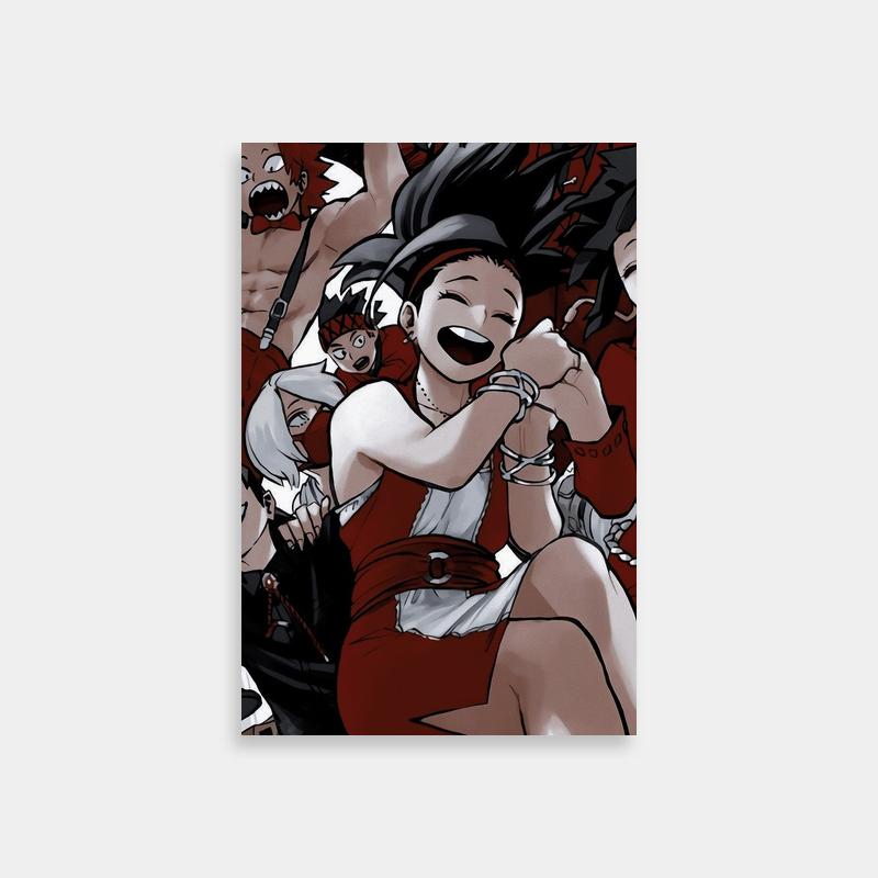 My Hero Academia Character Group Poster - Momo Yaoyorozu