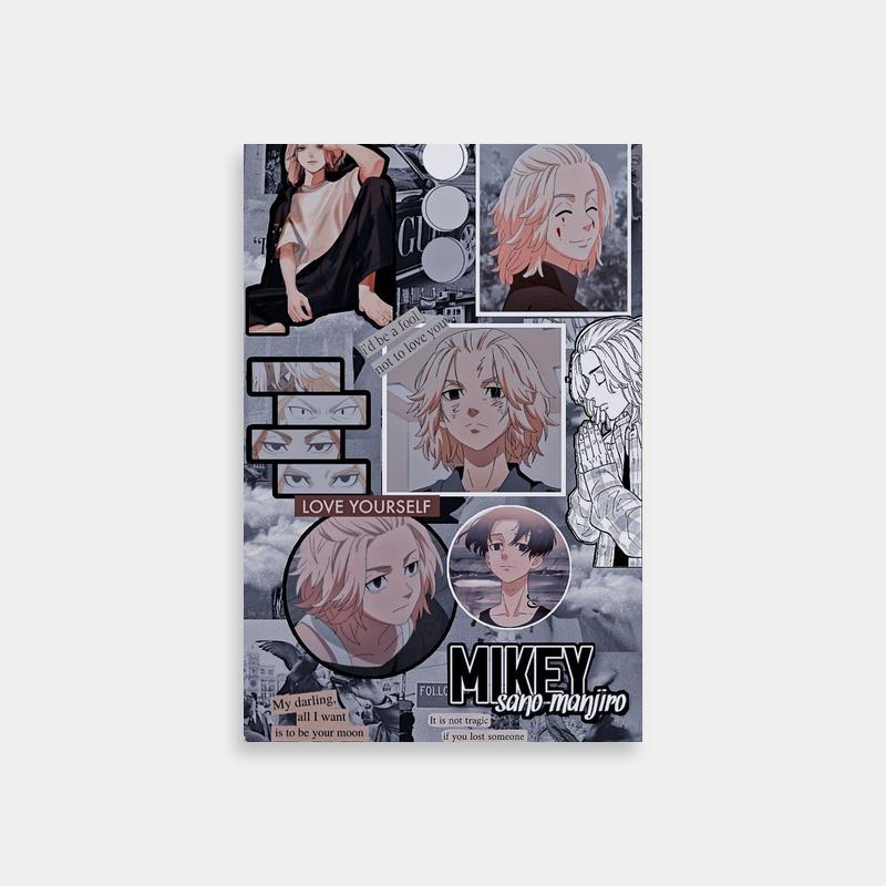 Tokyo Revengers Mikey Collage Poster - Anime Wall Art Decor