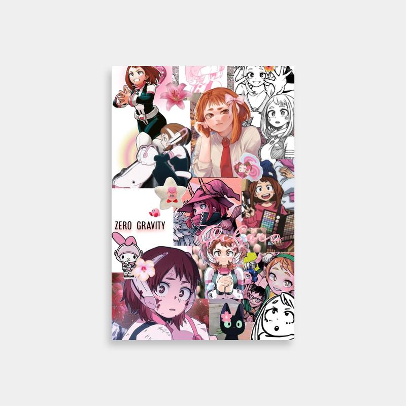 Ochaco Uraraka Expressive Anime Poster - My Hero Academia