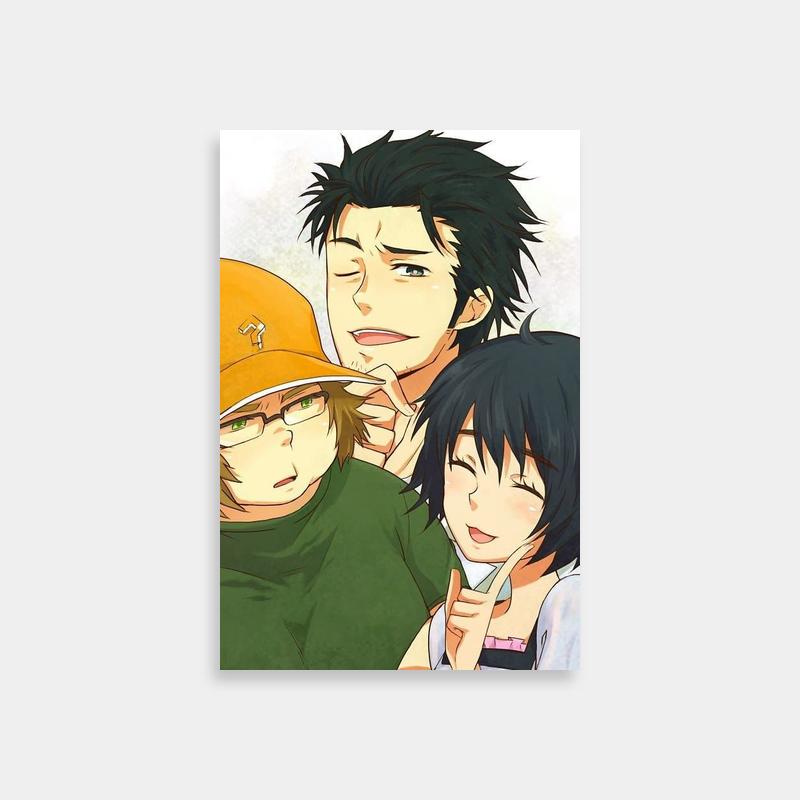 Steins;Gate Trio Character Poster - Group Photo