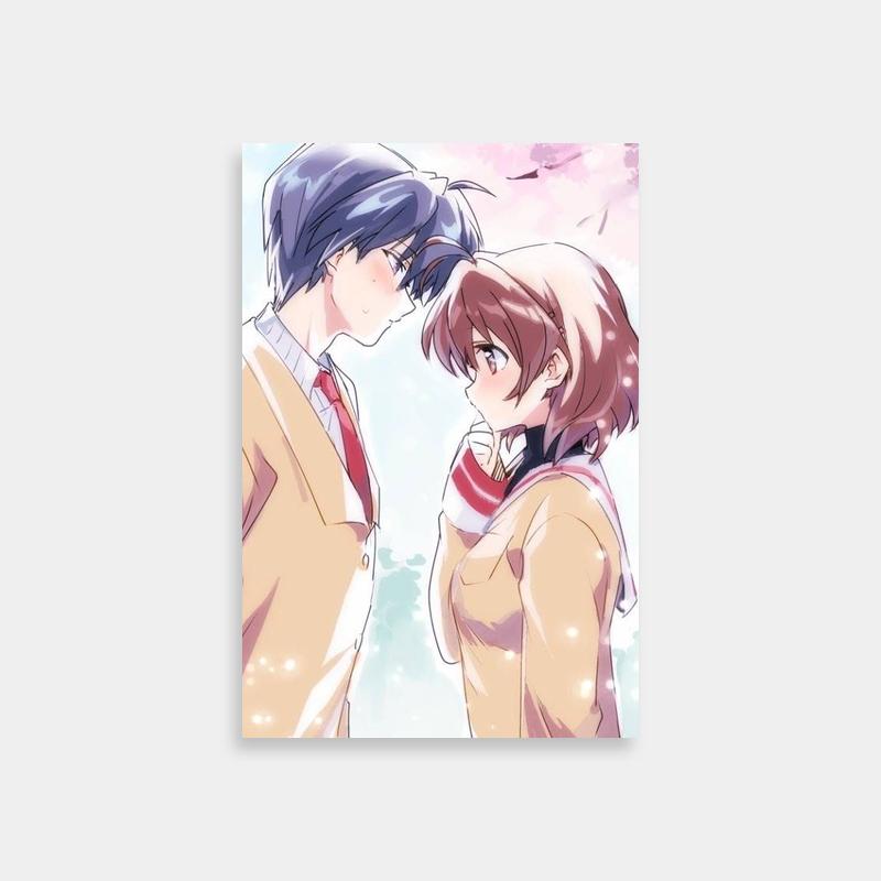 Nagisa Furukawa Clannad Anime Poster - Snowy Trees Scene