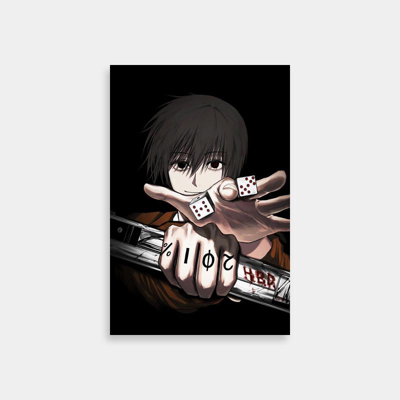 Nagumo Sakamoto Days Dice Poster - Anime Character Art