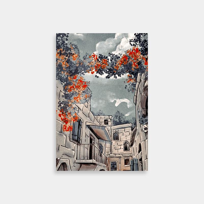 Witch of the Waste Howl's Moving Castle Alleyway Art