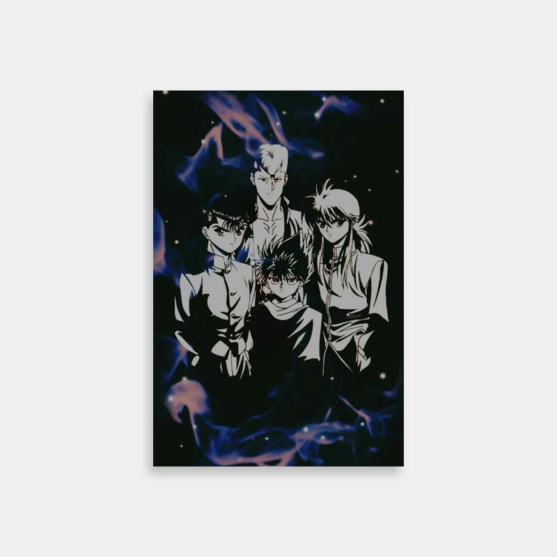 Yu Yu Hakusho Group Poster - Kazuma Kuwabara & Friends