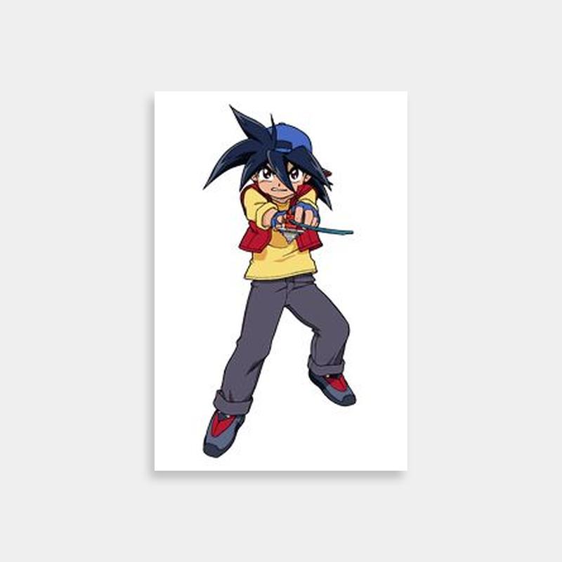 Tyson Granger Beyblade Anime Character Poster