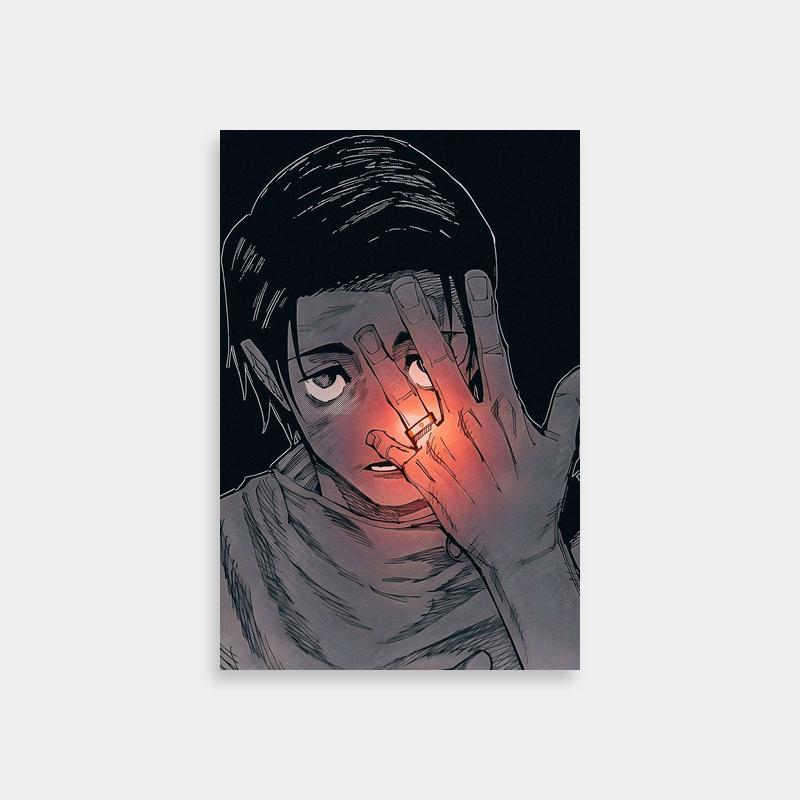 Emotional Jujutsu Kaisen Poster - Yuta Okkotsu Artwork