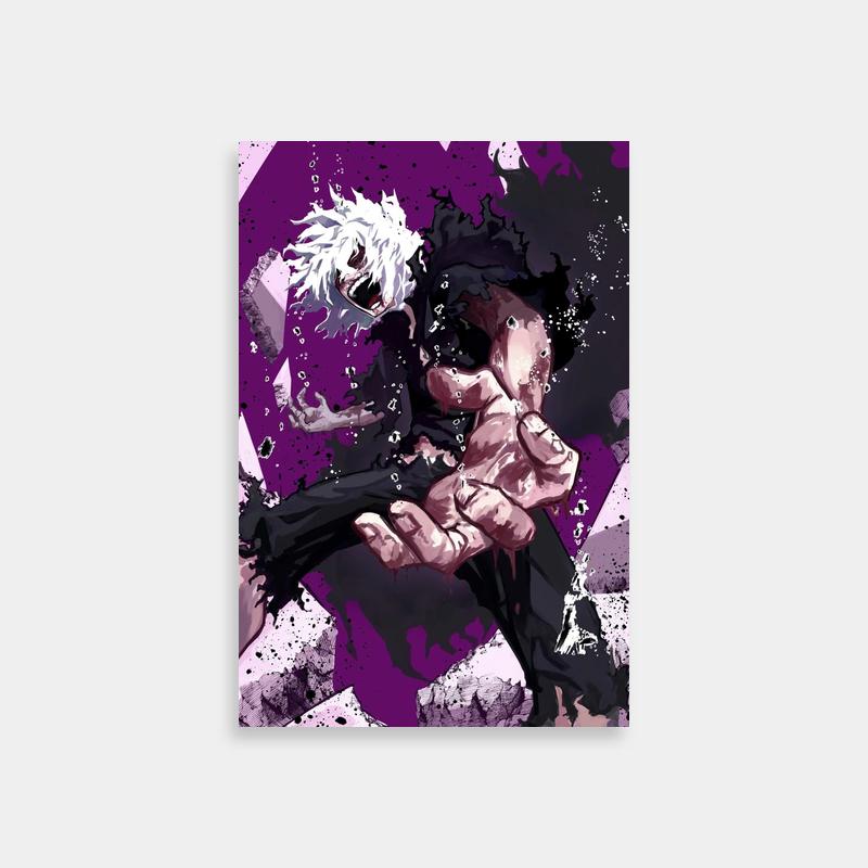 Tomura Shigaraki My Hero Academia Action Poster - Dual Characters