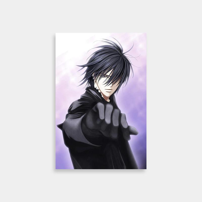 Ren Tsuruga Skip Beat Anime Poster - Black Hair Character Pointing Finger