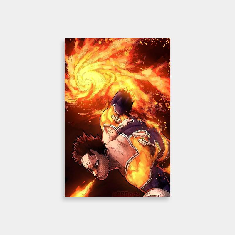 Endeavor My Hero Academia Wall Art - Soaring with Fire