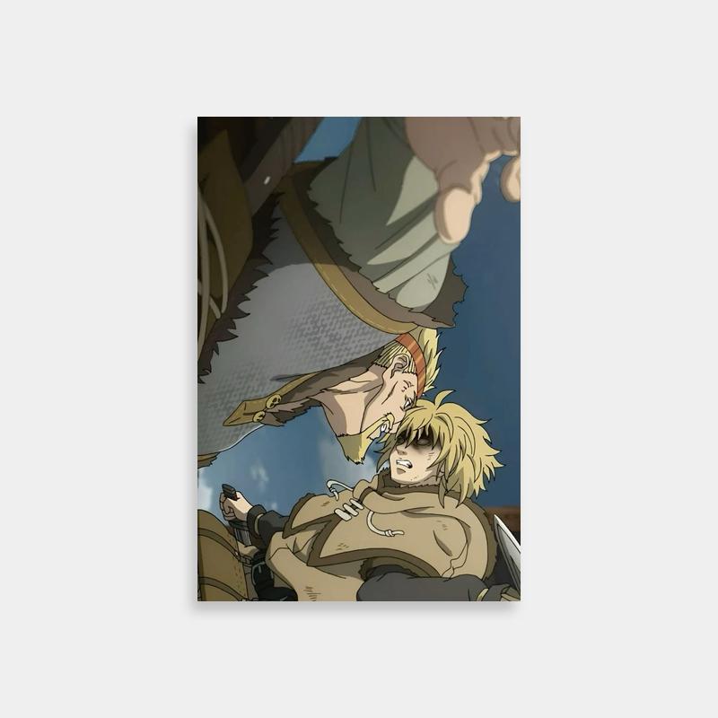 Vinland Saga Thorkell & Thorfinn Poster - Anime Art