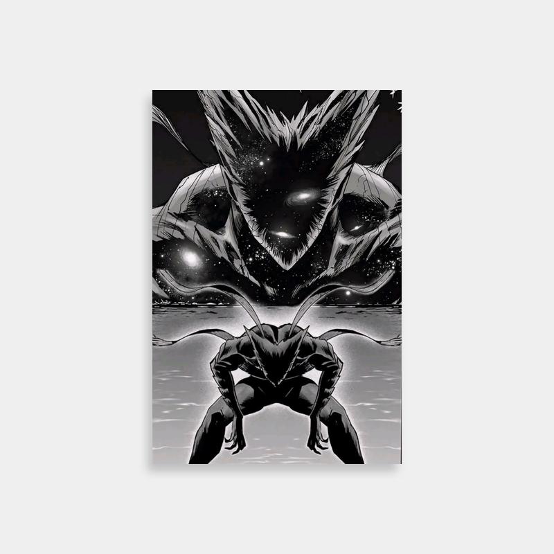 Garou One Punch Man Anime Character Poster - Expressive Artwork