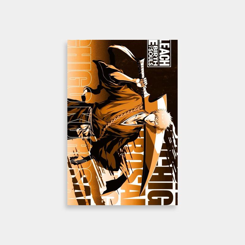 Ichigo Kurosaki Bleach Anime Poster - High-Quality Wall Art