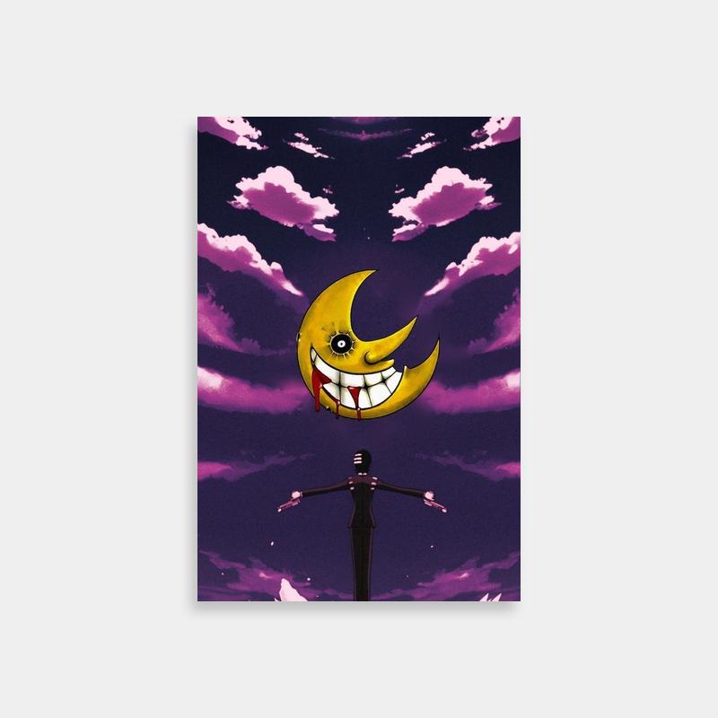 Death the Kid Anime Poster - Soul Eater Wall Decor