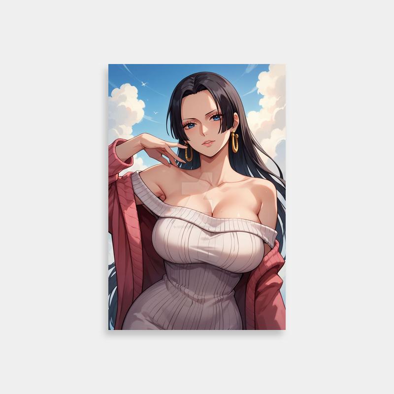 Samurai Champloo Fuu Poster - Elegant Anime Woman