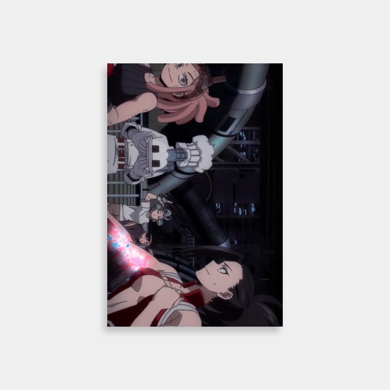 My Hero Academia Group Scene Poster - Momo Yaoyorozu Art