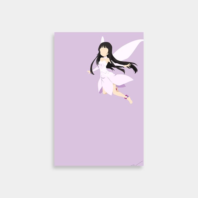 Klein Sword Art Online Fairy Wall Art - Black-Haired Fairy Flying