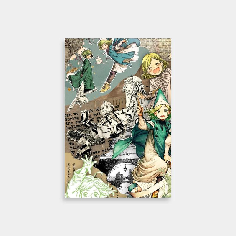 Wizard's Collage Howl's Moving Castle Wall Art - Witch of the Waste Decor