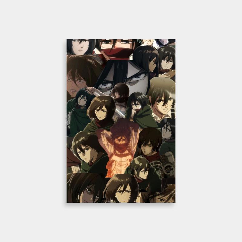 Mikasa Ackerman Attack on Titan Wall Art