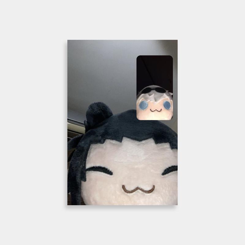 Suguru Geto Jujutsu Kaisen Stuffed Animal Close-Up Poster