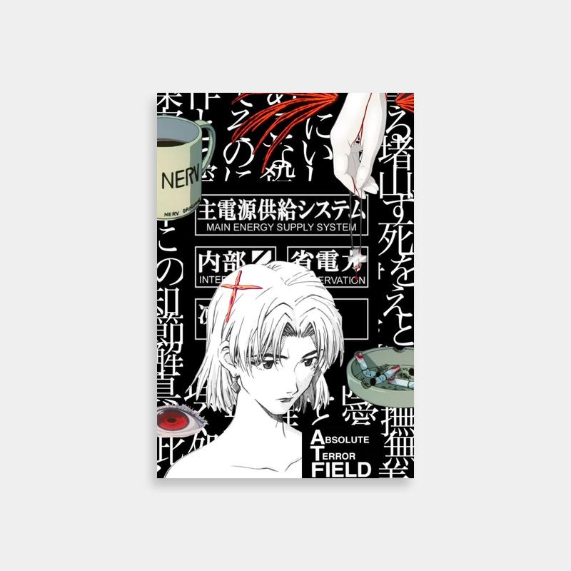 Ritsuko Akagi Poster - Official Neon Genesis Evangelion Art