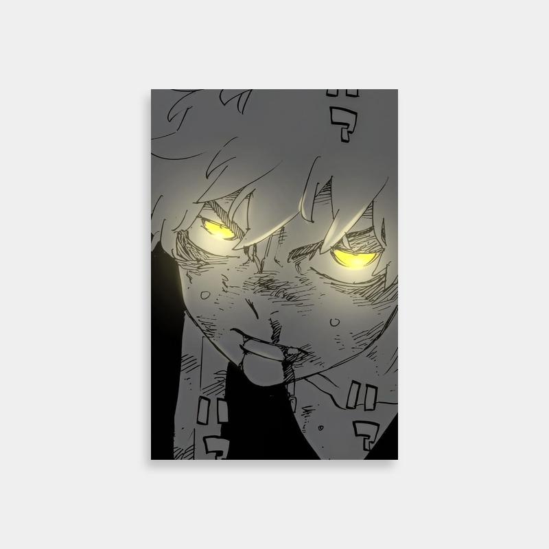 Takemichi Hanagaki Tokyo Revengers Wall Art - Intense Yellow Eyes Poster