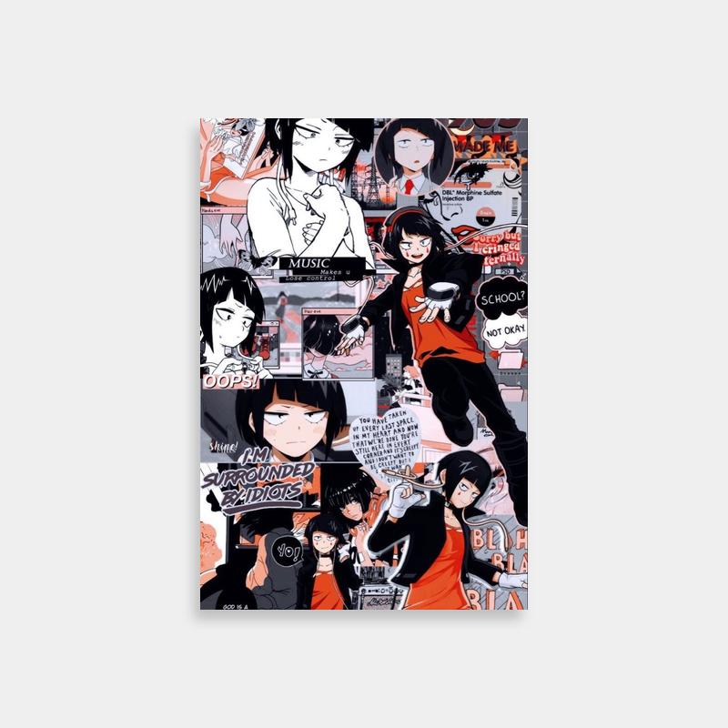 Kyoka Jiro My Hero Academia Anime Poster - Expressive Character Art